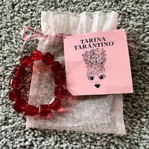 Tarina Tarantino red bracelet